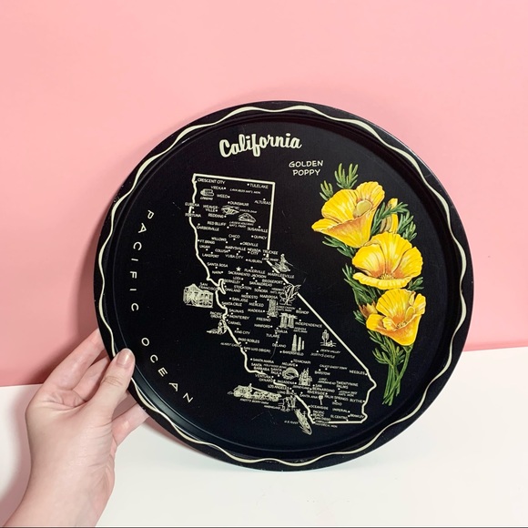 Vintage California tray